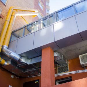 Система полупромышленной вентиляции бара-ресторана «Прянощі»