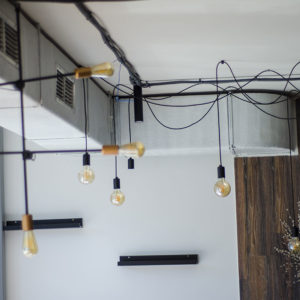 Монтаж вентиляции и кондиционеров в Кальянной «Offshore»